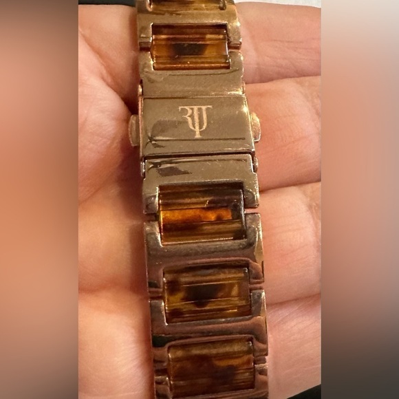 Randy Jackson Timepieces Sport Watch - gold and tortoiseshell band - Picture 8 of 8